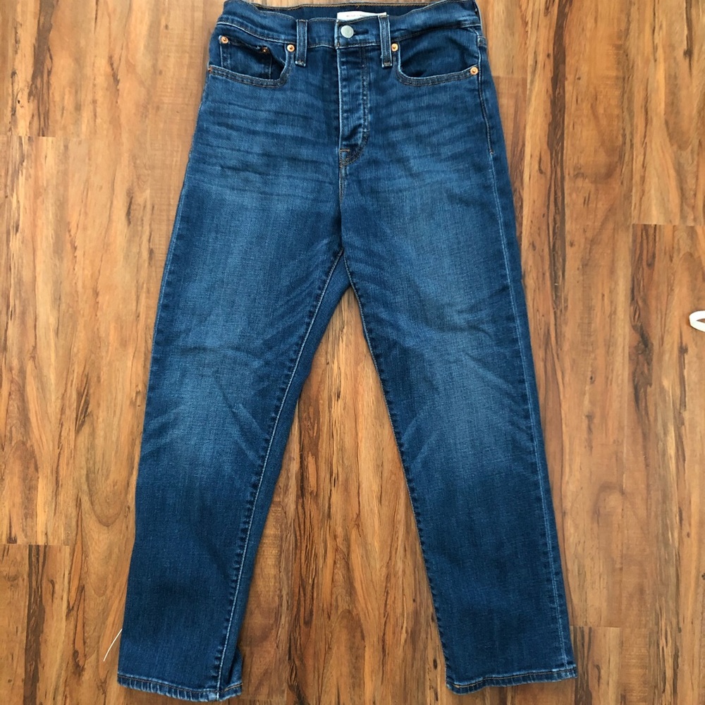 Levi’s Wedgie Straight Crop